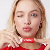 NIVEA Fruity Shine Strawberry Lip Balm 4.8g Pack of 12 Moisturising Shimmery view 6