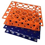 50 Well Orange ／Blue Centrifuge Tube Rack for