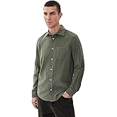 Onia Men's Micro Corduroy Long Sleeve Button Down