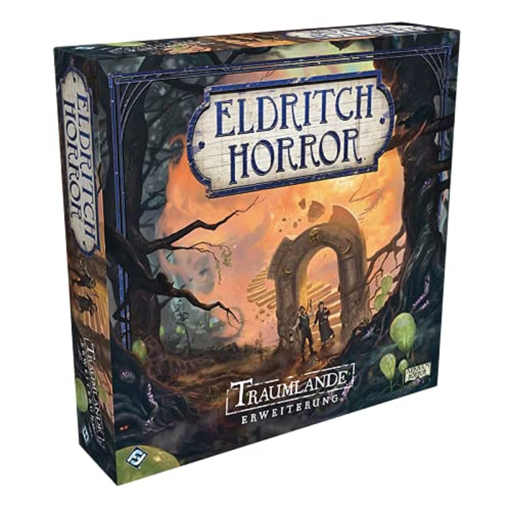 Fantasy Flight Games, Eldritch Horror - Dream Land, Expansion, Expert Game, Strategy Game, 1-8 Players, From 14+ Years, 120+ Minutes, German, Multicoloured, Colourful — image 1