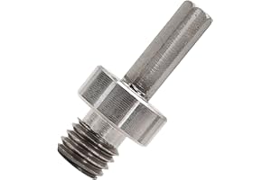 SHDIATOOL Adapter for Core Bits Conversion 5/8-Inch-11 Male to 3/8-Inch Male Hexagon Shank for Drill Machine