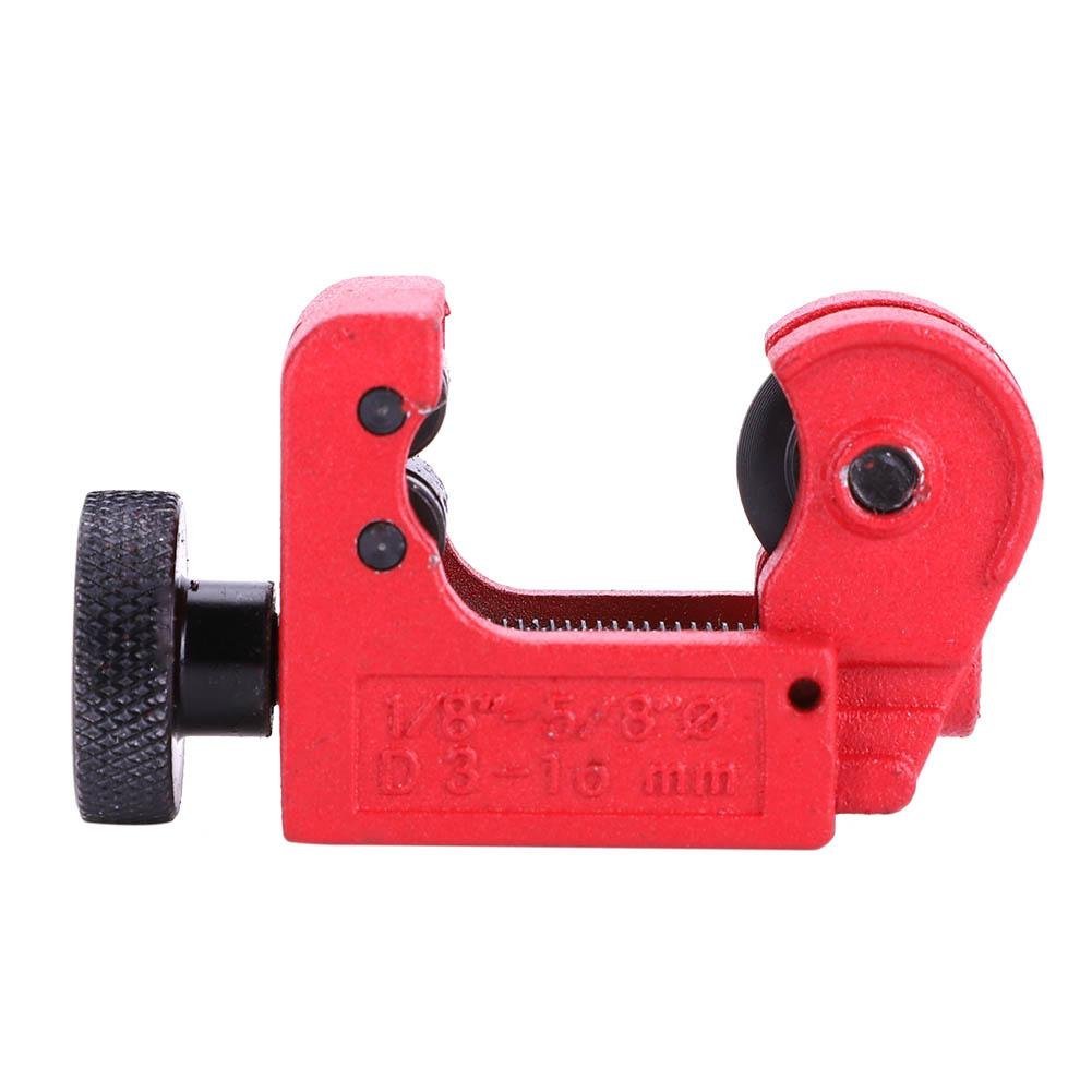 Mini Pipe & Tube Cutter Adjustable Zinc Alloy Cutting Tool for 3~16mm(1/8~5/8inch) Copper Brass Aluminum Steel PVC Plastic Pipes