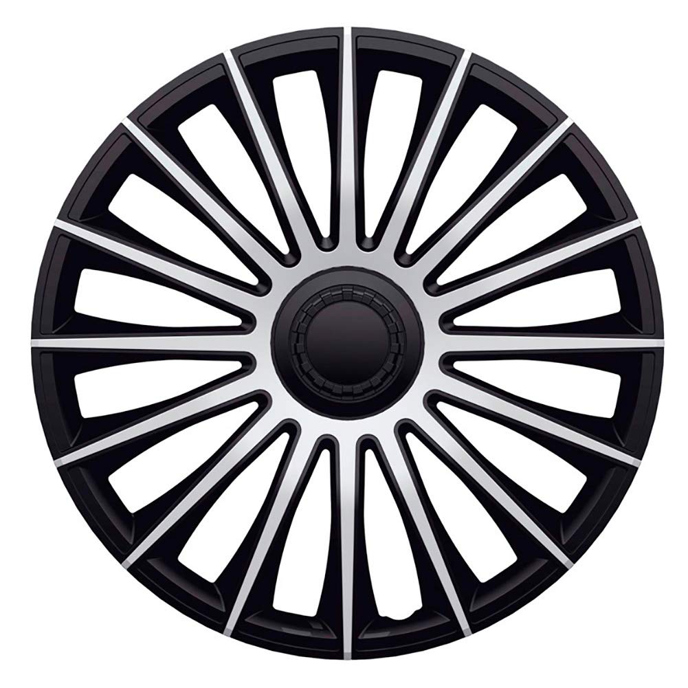 J-Tec Set of 4 wheel covers Austin 17-inch silver/black