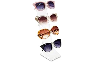 MOOCA Acrylic Eyeglasses Frame Stand Sunglasses Rack Eyewear Display