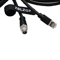 ZBLZGP M12 X-Code 8 Pin to RJ45 Ethernet Cable for