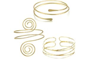 MAGIDOVE 3PCS Arm Cuffs for Women Arm Band Adjustable Armband Set