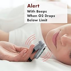 EMAY Sleep Oxygen Monitor with Built-in Recording
