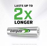Energizer Recharge Universal AAA 4 Pack 600 mAh NiMH Batteries view 2