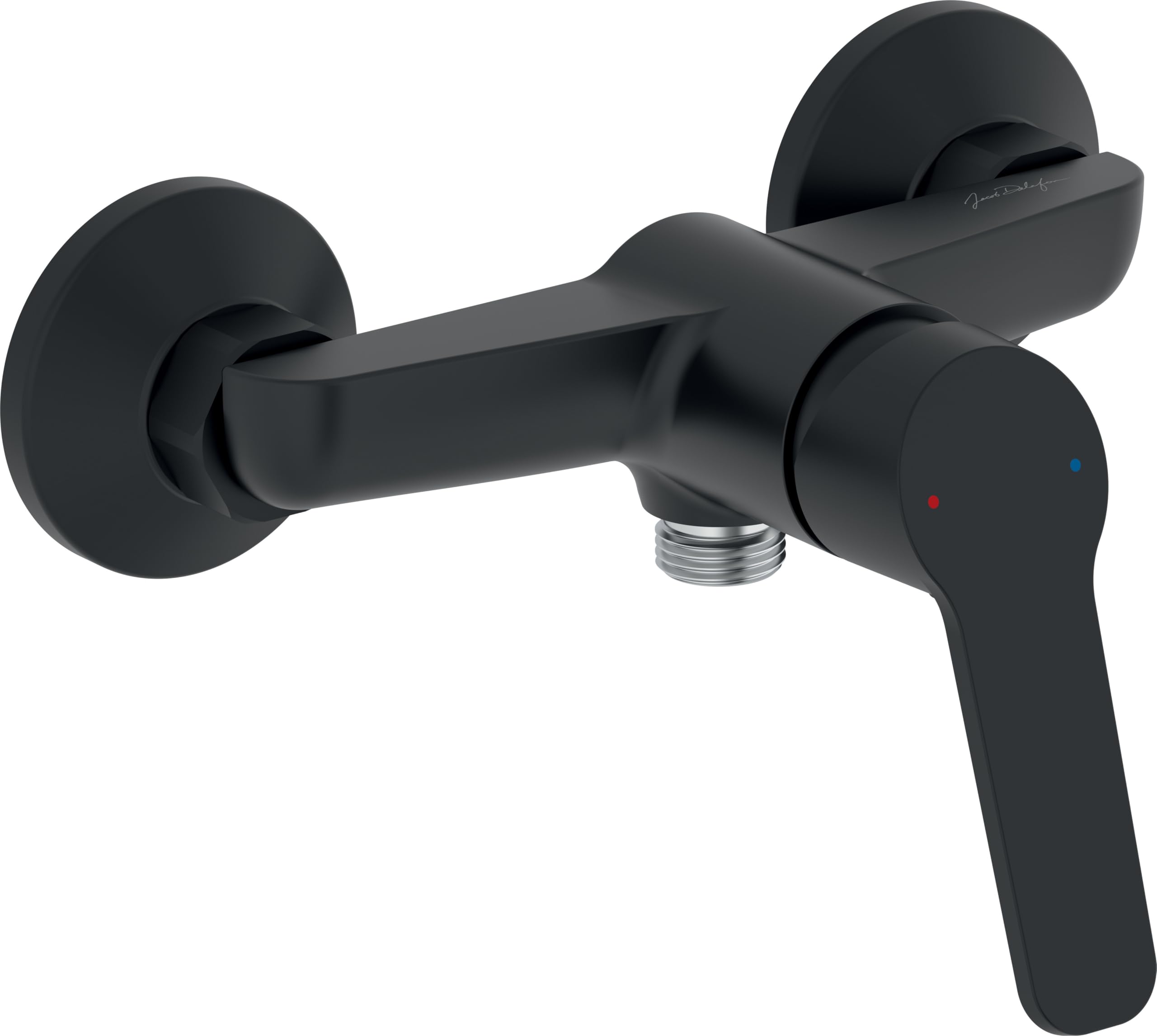 Jacob Delafon E29870-BL 2020 Magnet Shower Mixer Tap with Matt Black Finish