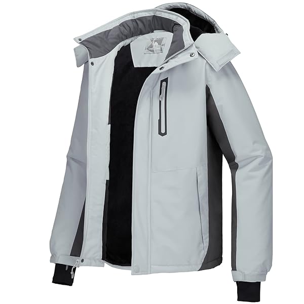 CAMEL CROWN MEN’S MOUNTAIN SNOW WATERPROOF SKI JACKET...
