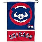 Chicago Baseball Retro Vintage Throwback Double Sided Garden Flag