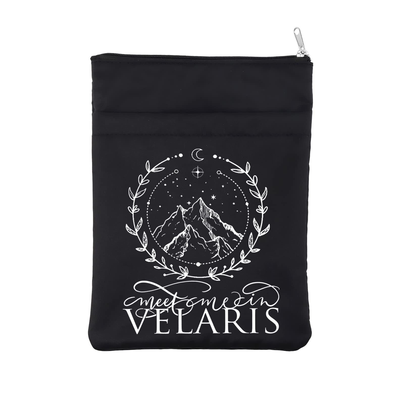 ACOTAR Merchandise Book Sleeve A Court Of Thorns And Rose Book Cover Meet Me In Velaris Gift The Night Court Gift SJM Literature Gift (Velaris BM)
