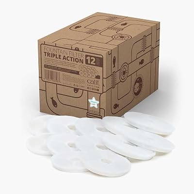 Catit Genuine Fountain Filters 3L Flower & Fresh & Clear 12Pk