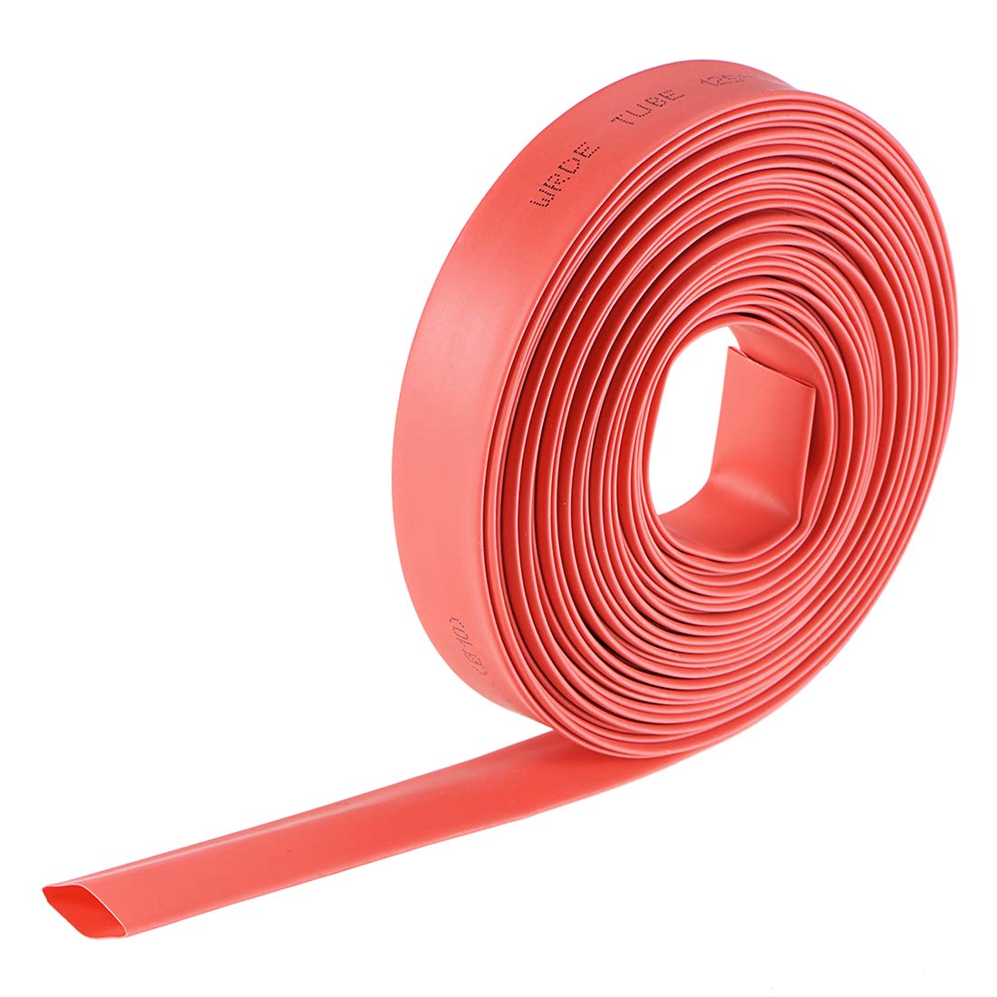 sourcing map Heat Shrink Tubing, 3/8"(10mm) Dia 2:1 rate Shrinkable Tube Cable Sleeve 7m - Red