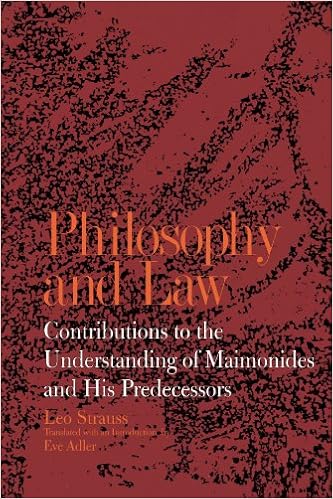 Buy Philosophy And Law Contributions To The Understanding Of Maimonides And His Predecessors Suny Series In The Jewish Writings Of Leo Strauss Book Online At Low Prices In India Philosophy And