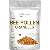 Micro Ingredients Pure Bee Pollen Granules, 2 lb | Fresh Harvest, Raw & Natural Superfood | Rich in B Vitamins, Minerals, Protein & Antioxidants | Keto, Non-GMO