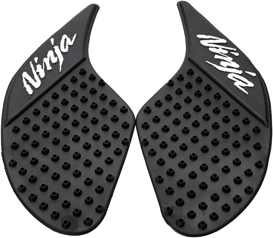BSEID Cuscinetto di trazione laterale del serbatoio della moto – Protezione antiscivolo vintage per serbatoio moto in stile vintage – Imbottitura universale per la maggior parte delle moto, adesivi