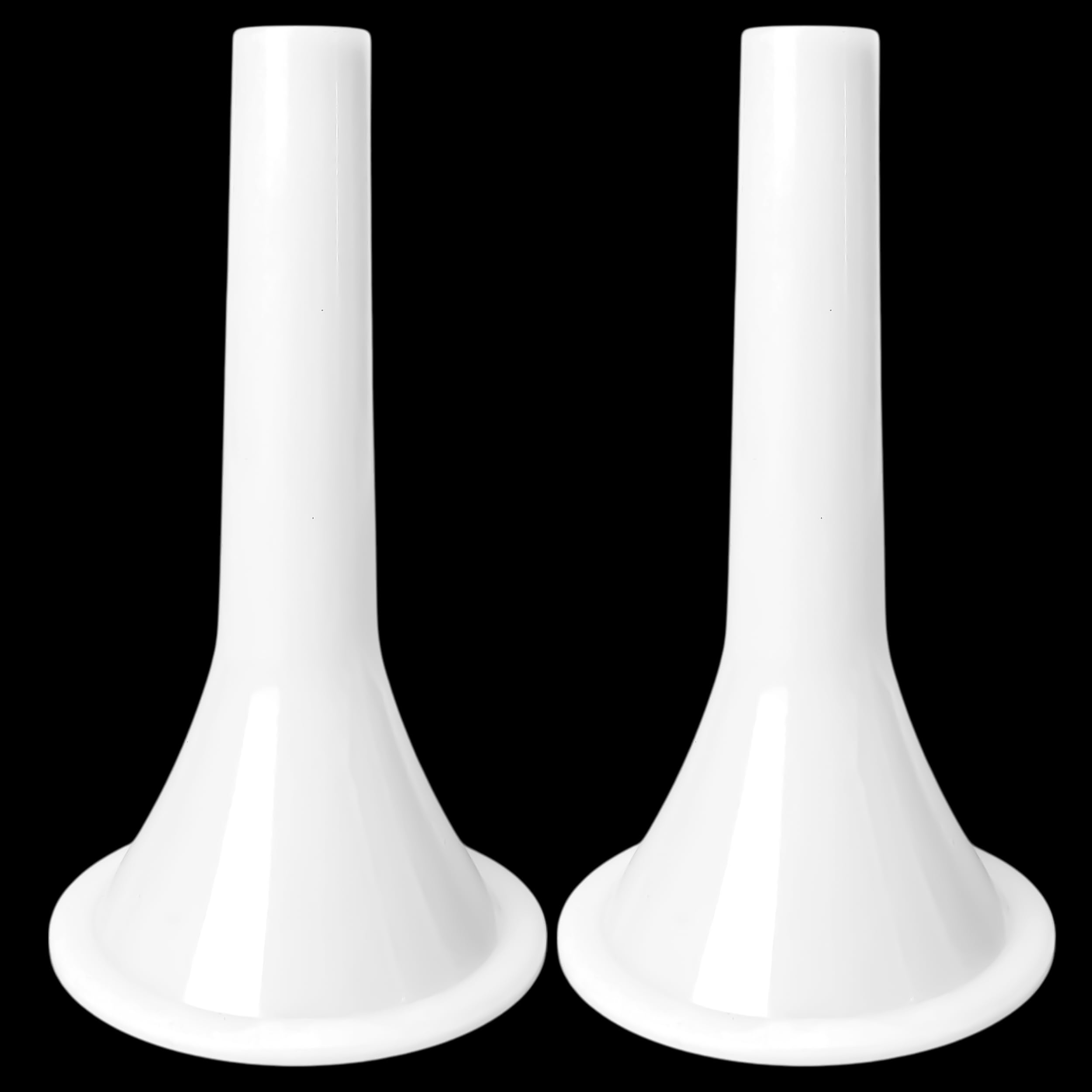 Photo 1 of 2Pcs Sausage Stuffer Tube #22 Size 22mm/0.87in, Plastic Meat Filler Funnel Tubes Horn Filling Tool for Hand Operated Food Grinder for Holiday Christmas Household Use