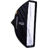 MagMod MagBox PRO 36 in Strip Softbox with Integrated Gel Slot, Compatible | Integrated Gel Slot and Storage Pocket for Fabric Diffuser, Compatible with Speedlight Flashes and Strobes, Quick Setup