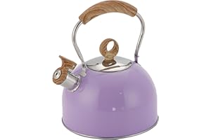 MotiveTech Whistling Tea Kettle Teapot 2.5L Easy Clean Stylish Making Coffee Efficient Large Capacity Portable Water Kettle