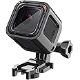Frame Mount Housing Case for GoPro Hero 5 Session, Hero 4 Session, Upgrade Protective Housing Frame Shell Mount Holder with Buckle & Thumb Screw for GoPro Hero 5/4 Session