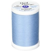 Coats & Clark Sewing Thread Dual Duty XP General Purpose Poly Thread 250 Yards (3-Pack) Cloudy Blue S910-4070-3P With Seam Ripper
