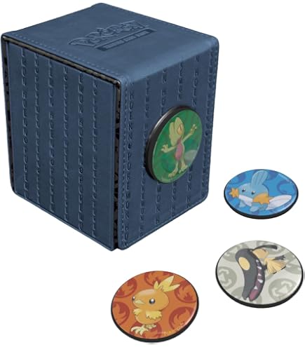 Ultra Pro Pokémon Alcove Click Deck Box | 100+ Cards Capacity