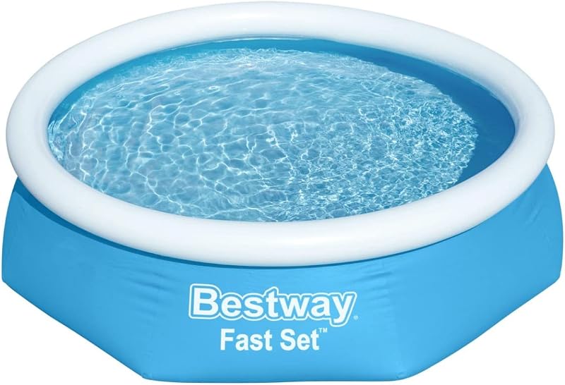Bestway 8ft Fast Set Pool Above Ground Pool DuraPlus Liner UV 1887L 2.44m