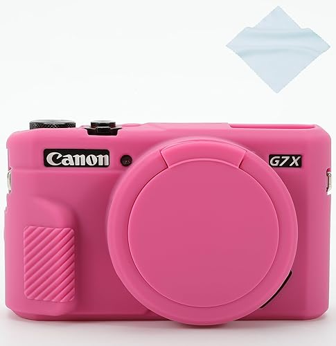G7X Mark II Camera Case, G7X Removable Lens Cover Silicone Cover