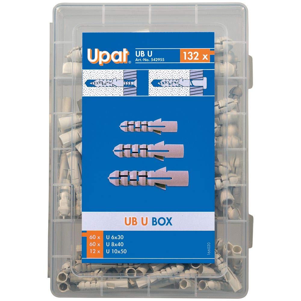 Upat UB U Dowel Set: The Dowel Box (132 x Expansion dowels) for The Right Choice of Solid Building Materials.