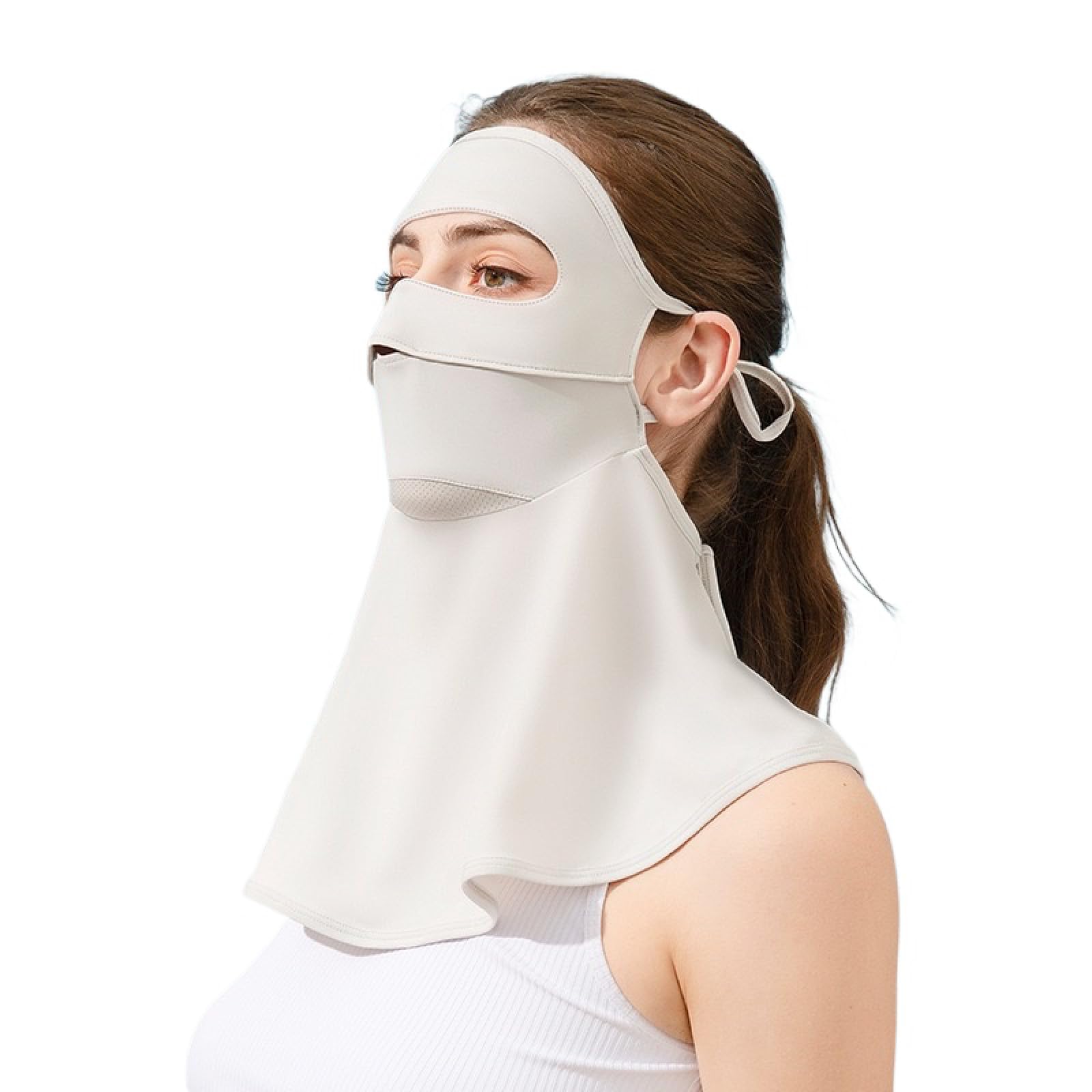 Photo 1 of Enignic Face Cover for Sun Protection UPF 50+ UV Neck Protection UV Face Mask Covering Eye UV Face Shield Breathable for Golf, Hiking, Fishing & Outdoors Grey