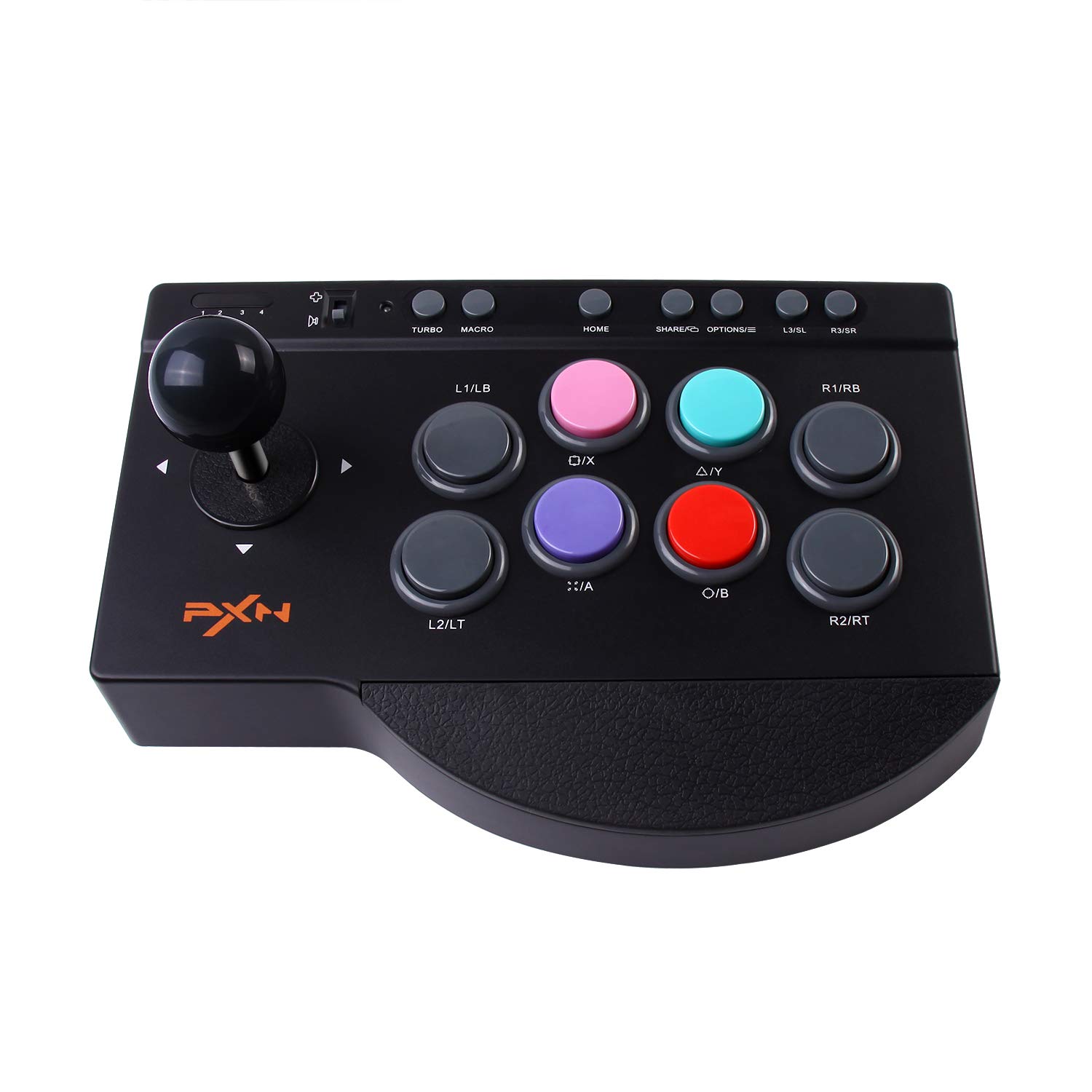 Arcade Fight Stick, 4 In 1 Wired Arcade Joystick Arcade Games Controller Met Turbo Functies, Geschikt Voor Switch/PC/PS3/Android Games