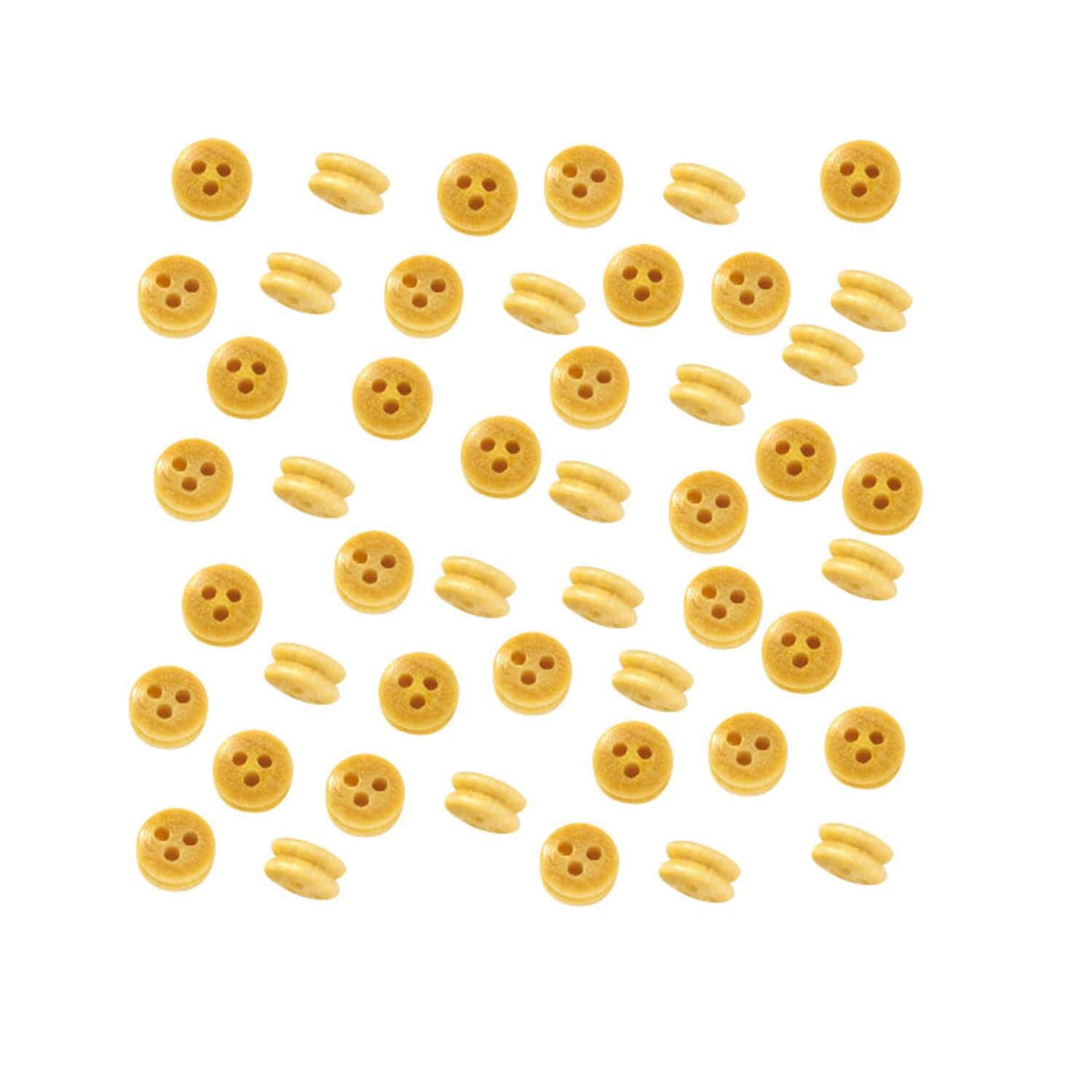 DEAD EYES PIECES PER BAG 18 4MM ( OcCre - 17003 )