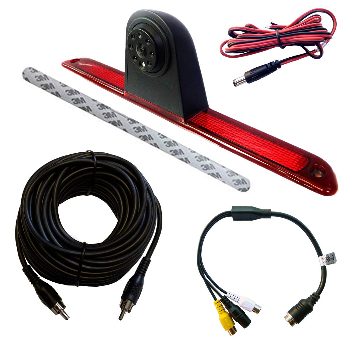 Dolphin Automotive Rear Brake Light Reversing Camera for VW Crafter Van 2007-2017