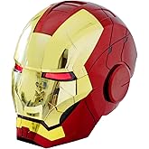 CRFANSHIRT Iron MK5 Helmet Cosplay Voice Control Electronic Open/Close LED Eyes Mask 1:1 Hero Model