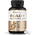 Lilymoon NAD+ Supplement, Effective NAD+ Supplements for Women & Men, Extra Strength NAD+ Supplement with Herbal Extracts and Essential Antioxidants for Anti-Aging and Energy (120 Capsules)