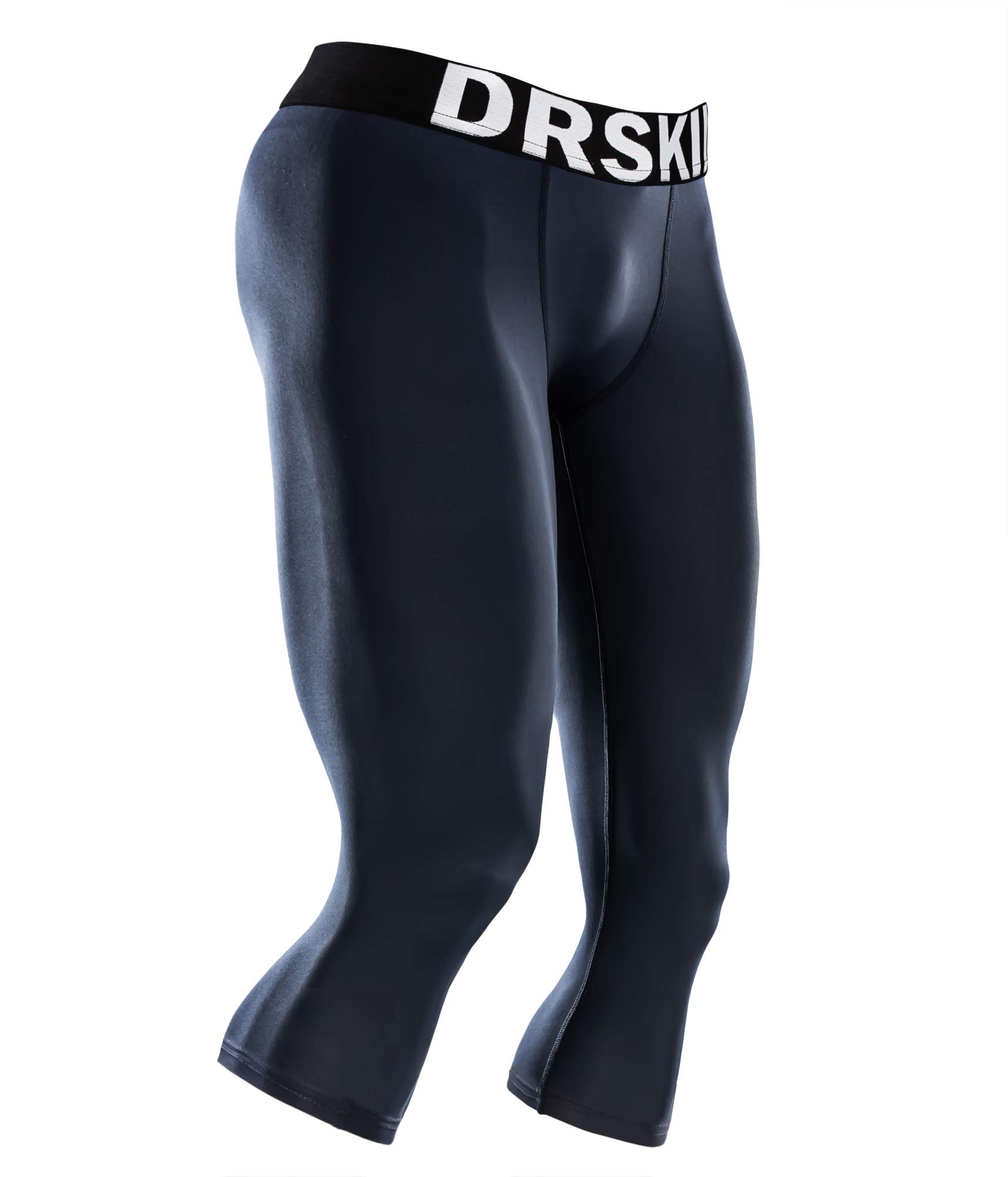 DRSKIN Men’s 3/4 Compression Pants Tights