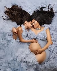 Molisa Maternity Robe Dressing Gown Photoshoot