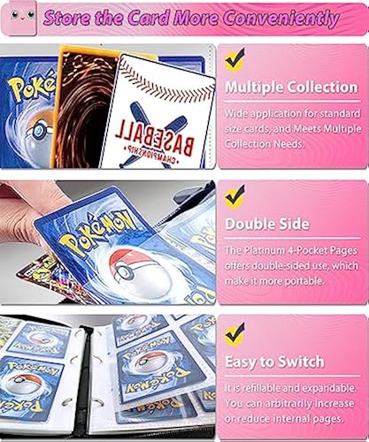 pokemon card sleeve binder Ultra Pro Premium Snap Binder 4-Pocket Pokemon Red main image 0