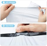Switory White Poly Mailers 100pc 14.5x19 in Waterproof Shipping Bags view 4