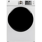 Kenmore 8.0 cu. ft. Front Load Gas Dryer - White | Wrinkle Guard &amp; Accela Steam to Reduce Wrinkles, Static &amp; Odors - Smart Sensor Drying - Touch Controls