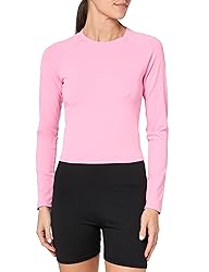 GGOV Womens Long Sleeve Crop Workout Tops Yoga
