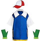 baotongle Adult Unisex Halloween Cosplay Costume Hoodie Jacket Gloves Hat Sets for Trainer Halloween Hoodie