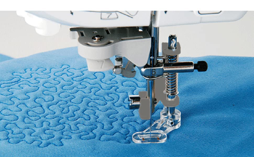 Free-Motion, Quilting, Darning, Embroidery, Brother, Janome, Singer, Babylock, Kenmore, Euro-pro, (Bernette Series), New Home, Simplicity, Elna, and All Low Shank Sewing Machines!
