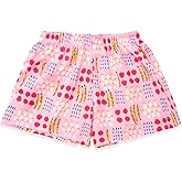 Cinvik Boxers for Women Shorts Pj Boxer 100 Cotton Gingham Ladies Boxers Print Y2k Checkered Striped Shorts Plaid Camo Pjs