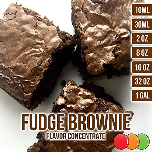 OOOFlavors Fudge Brownie Flavored Liquid Concentrate Unsweetened (30 ml)