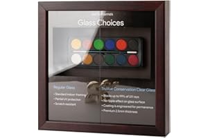 ArtToFrames 11x12 Replacement Tru Vue Conservation Clear Glass ® for Picture and Poster Frames (Clear-19)