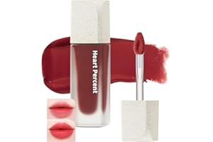 Heart Percent Dote On Mood Blurry Fog Tint, Velvety Matte Soft & Fuzzy Creamy Lightweight Vegan Lip Stains with Personal Color Analysis, 05. Petal Rose