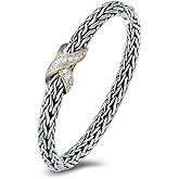 UNY Jewel Fashion Brand Hardy Jewelry Foxtail Chain Wire Cross Vintage Bangle Elegant Beautiful