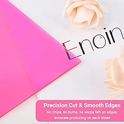 Enoin 6 Pack 8x12 Inches Colored Translucent